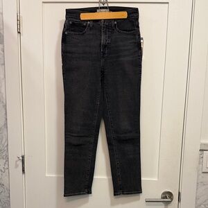 Madewell Black Perfect Vintage Straight Jean